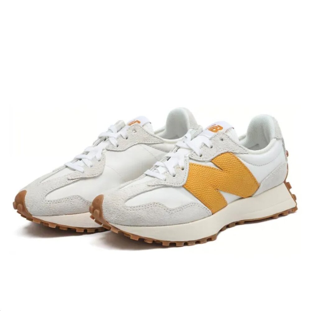 New Balance 327 Sea Salt Golden Hour Gum WS327BY Skate Sneakers